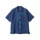 MR,OLIVEۥߥ꡼ CLASSIC PATTERN INDIGO LINEN/OPEN SHIRT Lǥ M  ͥ100% ǥ ɥ󥹥ȥ饤/ޥȥ饤 äꥵ åå ͵ ȥ ͥ奢 ػԥ󥺥쥯ȥåNEWS ˥塼 ͥå  ͵3040 