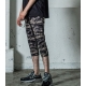 RESOUND CLOTHINGۥꥵɥ RE CROPPED PANTS ֥å1(S)/2(M)/3(L)4(XL) ݥꥨƥ85% ݥꥦ쥿15% åץ ɨ7ʬ ȥեå 鴶  饰奢꡼ ͵֥  󥺥쥯ȥå NEWS ˥塼 ͥå ߸  ͵3040	